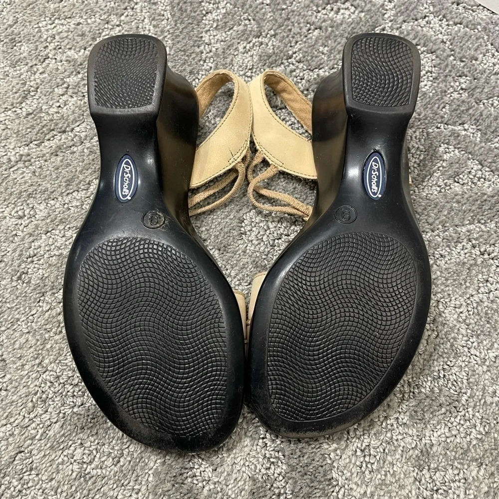 Dr. Scholl’s Double Air-Pillo Low Heel Sandals Size 9